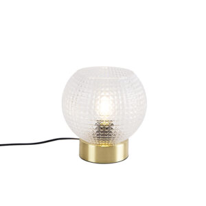 Art Deco table lamp brass – Sphere