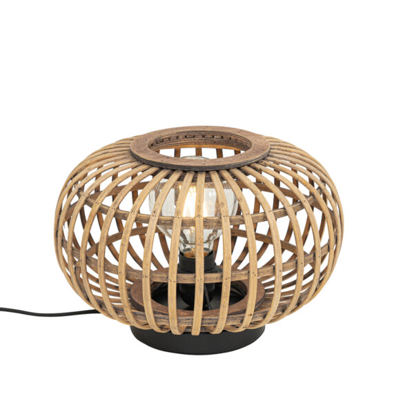 Oriental table lamp bamboo - Amira