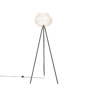 Modern floor lamp white – Cloth