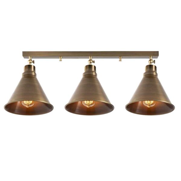 Berceste 3 Light Metal Ceiling Light in Vintage