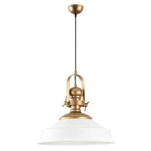 Craft Metal Ceiling Pendant Light in White