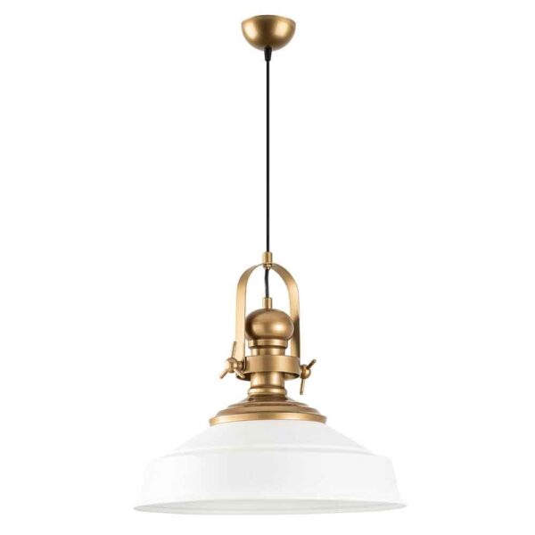 Craft Metal Ceiling Pendant Light in White