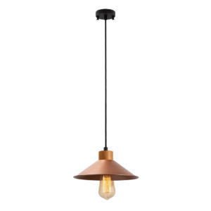 Givon Metal Ceiling Pendant Light in Copper
