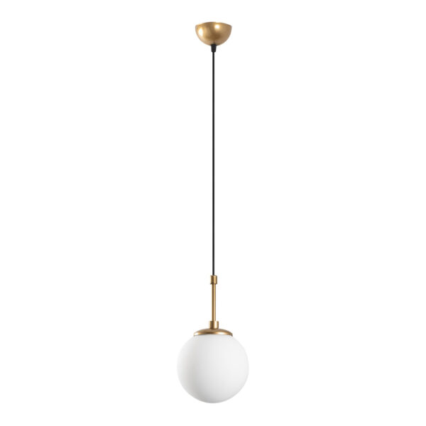 Orbital Small Metal Pendant Ceiling Light in Gold