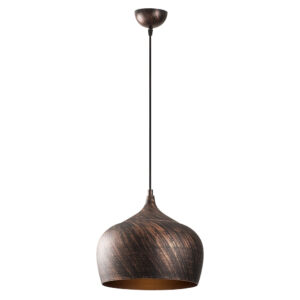 Saglam Metal Ceiling Pendant Light in Copper and Gold