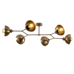 Dram Metal Ceiling Light in Vintage