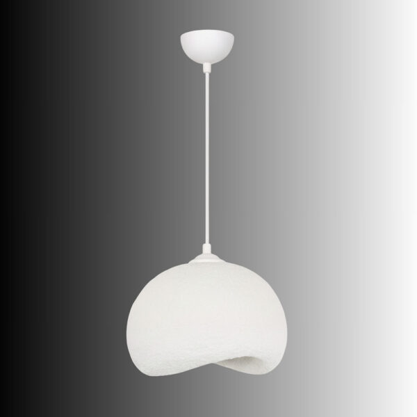 Yontu Metal Ceiling Pendant Light in White